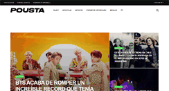 Desktop Screenshot of pousta.com